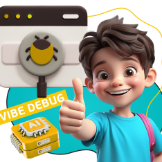 Тестирование & Vibe Debug. Охотники за багами - КИБЕРшкола программирования для детей, компьютерные курсы для школьников, начинающих и подростков - KIBERone г. Ереван