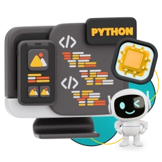 Мой первый сайт с мозгами: Python + AI - КИБЕРшкола программирования для детей, компьютерные курсы для школьников, начинающих и подростков - KIBERone г. Ереван