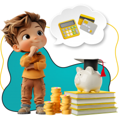 Финансовый интеллект вместе KIBERone - КИБЕРшкола программирования для детей, компьютерные курсы для школьников, начинающих и подростков - KIBERone г. Ереван