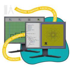 Исполнители чертежник и черепашка - КИБЕРшкола программирования для детей, компьютерные курсы для школьников, начинающих и подростков - KIBERone г. Ереван