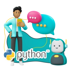 Умный чат-бот на Python на Telegram - КИБЕРшкола программирования для детей, компьютерные курсы для школьников, начинающих и подростков - KIBERone г. Ереван