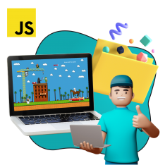 Программирование на JavaScript. Учимся создавать игры! - КИБЕРшкола программирования для детей, компьютерные курсы для школьников, начинающих и подростков - KIBERone г. Ереван