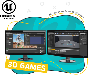 Unreal Engine 4. Игровой движок - Школа программирования для детей, компьютерные курсы для школьников, начинающих и подростков - KIBERone г. Ереван